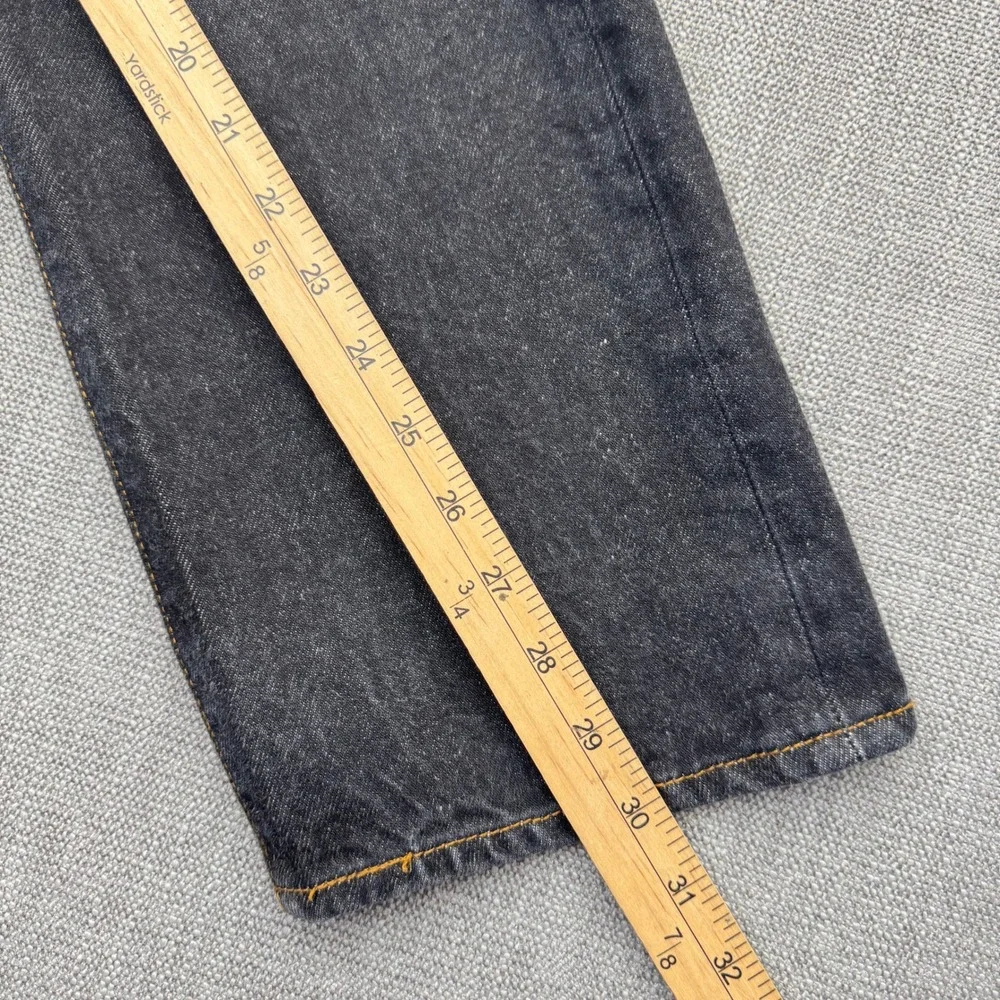 Levi's 501 Original Fit Button Fly Jeans 31x30 Dark Indigo Rigid Denim Made 2018